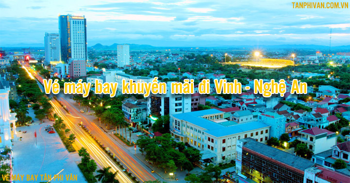 ve may bay khuyen mai di vinh