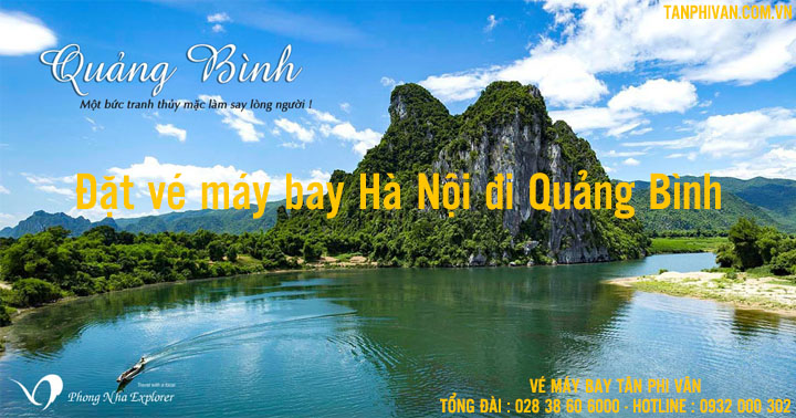 ve may bay ha noi di quang binh