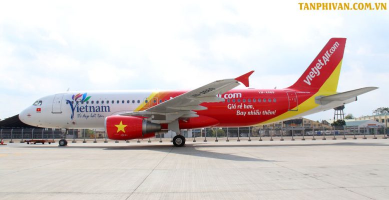 mua vé máy bay của vietjet