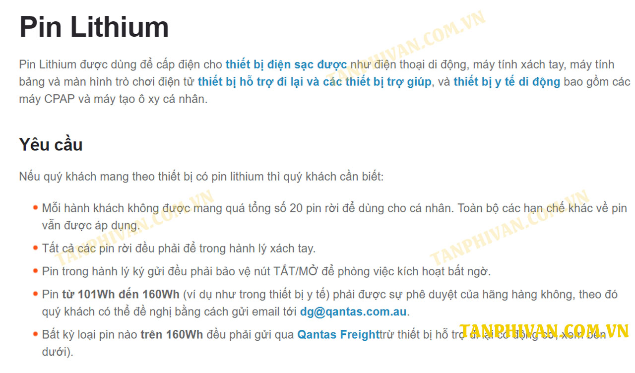 mang pin du phong len chuyen bay jetstar